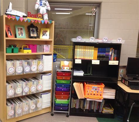 Shelving And Student Space In The Classroom Each Group From Each Class