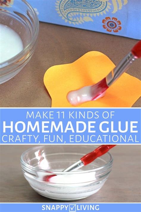 How To Make Glue 11 Easy Homemade Recipes Snappy Living How To
