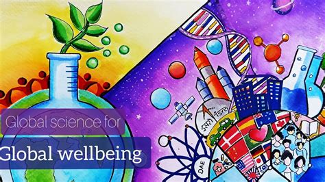 Global Science For Global Wellbeing Drawingnational Science Day