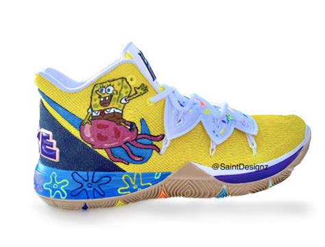 Kyrie New Shoes Spongebob