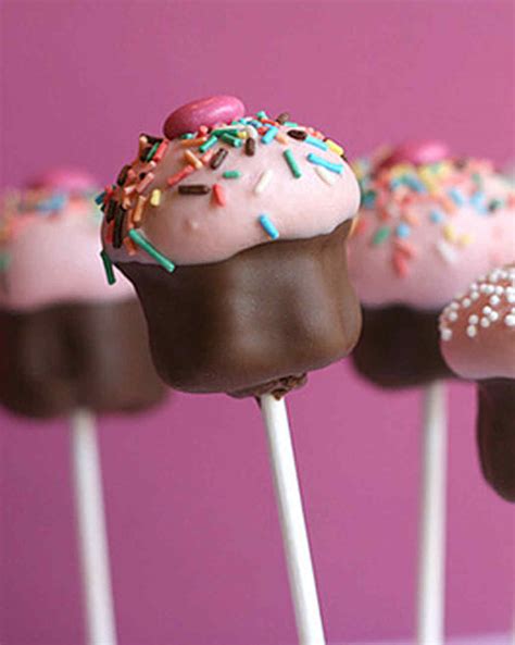 Cupcake Pops And Bites Recipe And Video Martha Stewart
