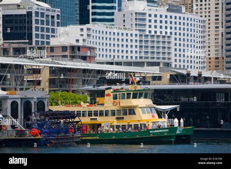 Sydney Ferry Mv Scarborough A First Fleet Class Ferry At Darling