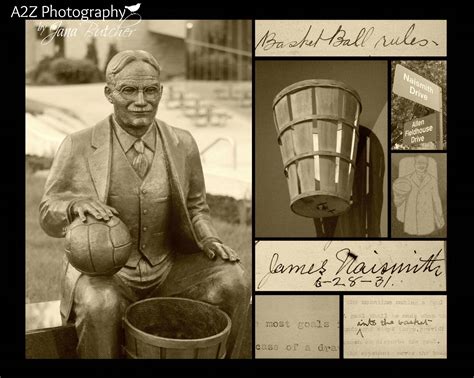 James Naismith Rules Of Basketball Collage Photography Print Etsy