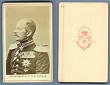 Germany, General herwarth von bittenfeld vintage carte de visite, cdv ...