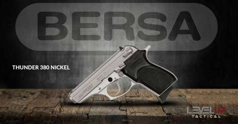 Bersa Thunder 380 Nickel Lite 380 Acp The Pew Club