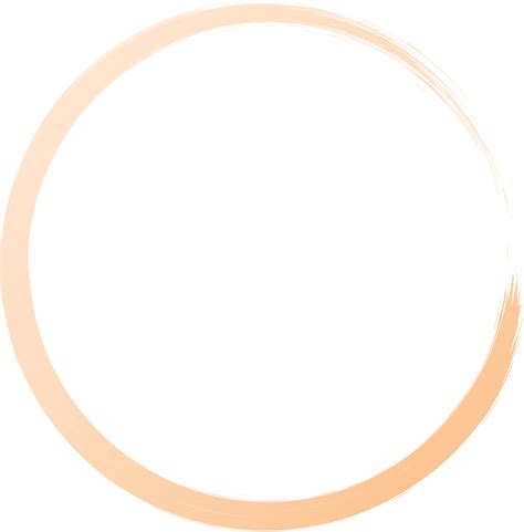 Gold Circle Frame Gradient 9668909 Png