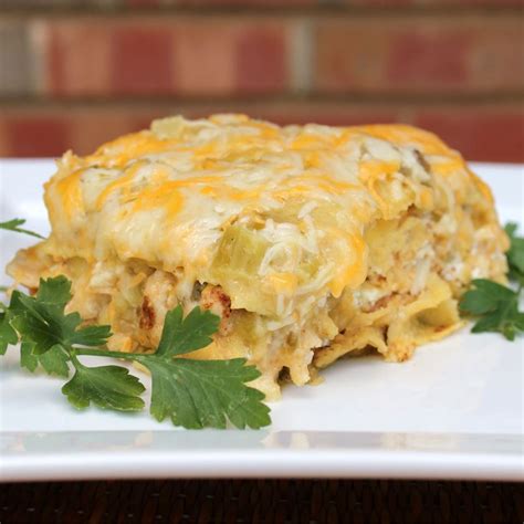 Chicken Enchilada Casserole Directions Calories Nutrition And More