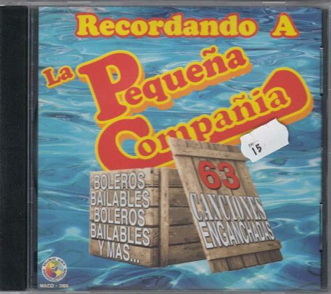 Cd La Pequena Compania 63 Canciones