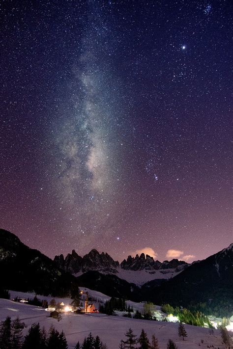 Breathtaking Landscapes — Wonderous World Milky Way Val Di