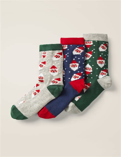 3 Pack Festive Socks Christmas Boden Us