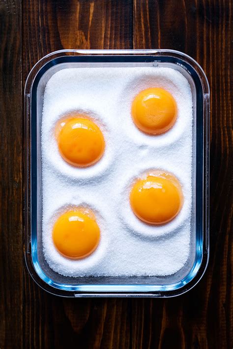 How To Make Salt Cured Egg Yolks