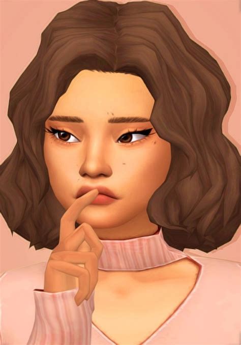 Aesthetic Sims Character Sims Hair Sims 4 Toddler Sims 4 Characters