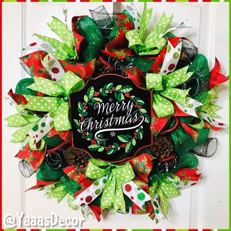 Merry Christmas Wreath | Pinecone | Pinecone Wreath | Pinecone Decor ...