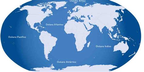 Los Cinco Oceanos Del Mundo🥇→ ¡descúbrelos En El 2020