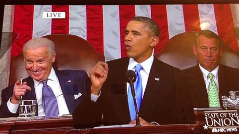 Joe Bidens Creepy Smile During Obamas State Of The Union Address Jan