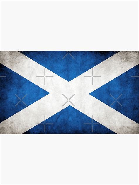 Scotland Scottish Flag Flag Of Scotland Scots Flag Poster For