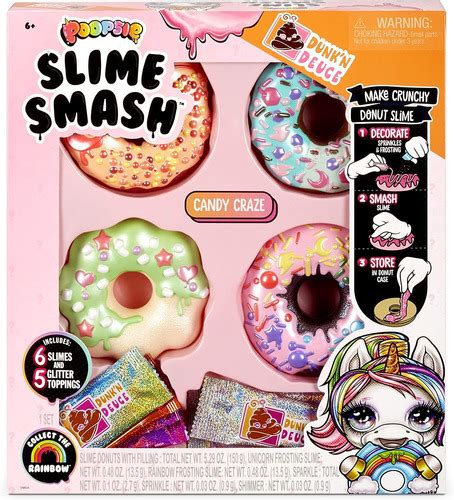Poopsie Slime Smash Candy Craze Con Crujiente Donut Slime Mercado Libre