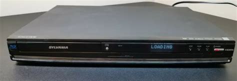 Sylvania Nb530slx Blu Ray Dvd Player Black Tested Works No Remote