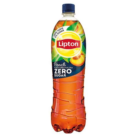 Lipton Ice Tea Zero Energy Free Peach Flavoured Non Carbonated Soft