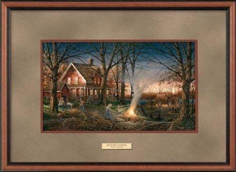 Autumn Evening Framed Encore Print By Terry Redlin Home Pictures Wall
