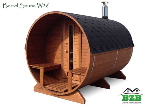 Barrel Sauna Kit W29 Bzb Cabins