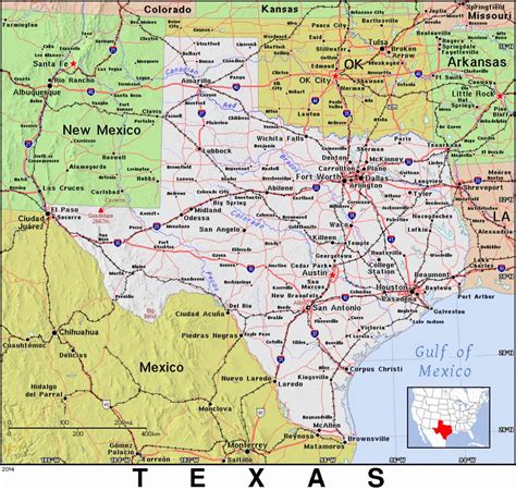 Tx · Texas · Public Domain Mapspat The Free Open Source Texas Atlas