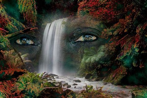 The Appearance Of Mother Nature Herself Beautiful Fantasy Art