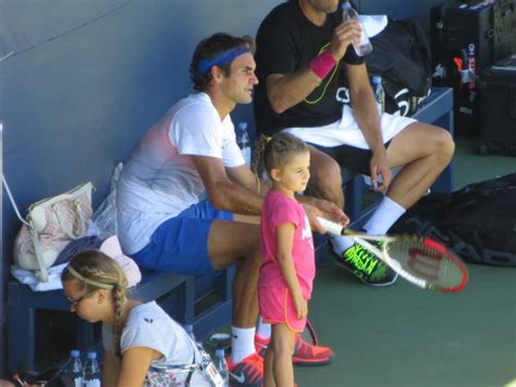 Federer, always the coolest guy in the room, laughed off the question before responding that he that's not quite the case, but federer takes the question in stride before the kid pivots to a new. The best family pictures of Roger Federer!