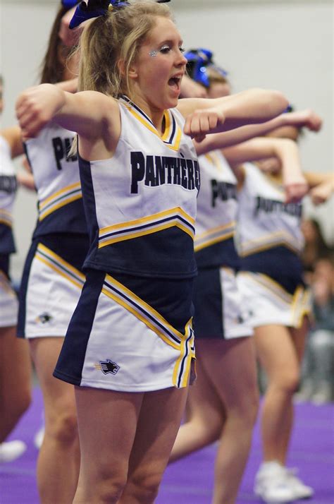 Cheerleaders Panth Res R Gina Assumpta Championnats R Gi Flickr