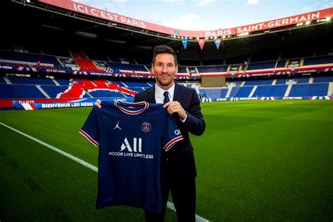 Psg Unveil Lionel Messi As He Opts For Jersey Number 30