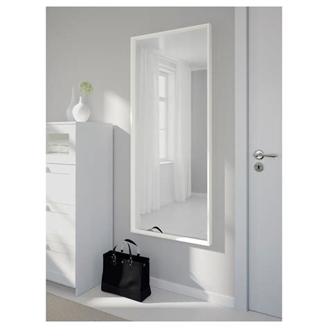 Ikea furniture and home accessories are practical, well designed and affordable. NISSEDAL - mirror, white | IKEA Hong Kong