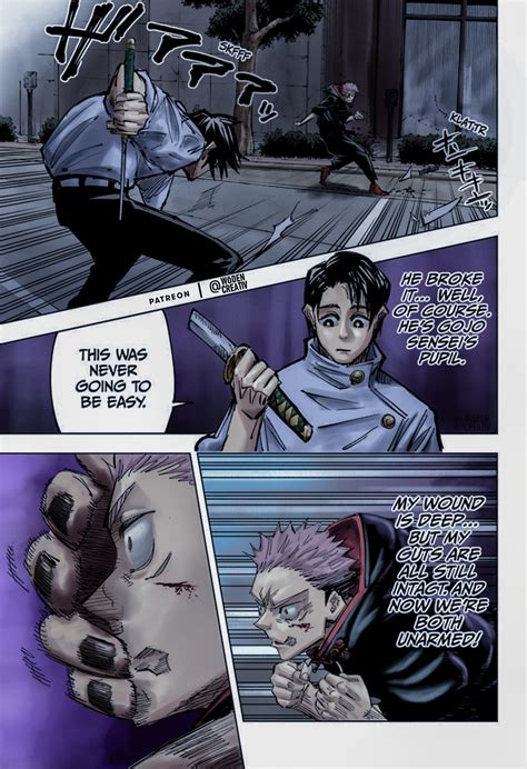 Read Jujutsu Kaisen Colored Manga Chapter 141