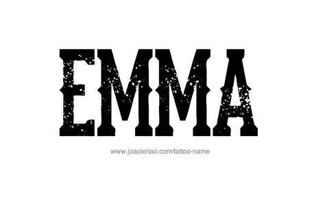 Emma Name Tattoo Design Purchasingspeedstudybiology