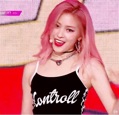 Ryujin Hair Pink Idols Itzy Female Pretty