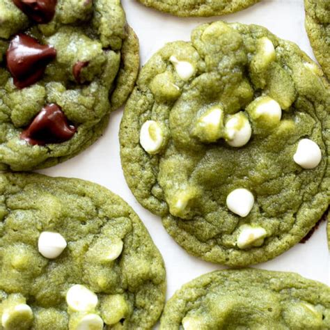 Matcha Chocolate Chip Cookies Recipe Chen E Today