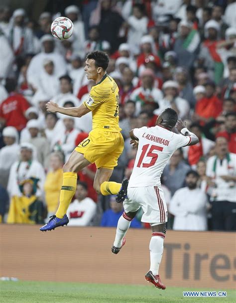 Uae Defeats Australia 1 0 During Quarterfinal Match At 2019 Afc Asian Cup Xinhua Englishnewscn