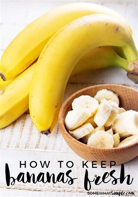 How To Keep Bananas Fresh Longer Keep Bananas Fresh Banana Fresh Food