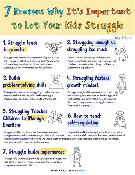 7 Reasons Why Its Important To Let Your Kids Struggle Parenting