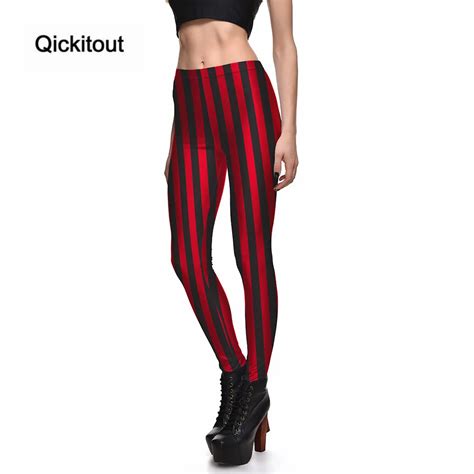 Hot Sexy Fashion Hot Pirate Leggins Pants Digital Printing Beetlejuice Red Leggings For Women In