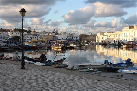 The Coastal Town Of Bizerte Bizerte Tunisie Vieux Port