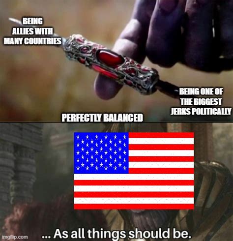 Thanos Perfectly Balanced Meme Template Latest Memes Imgflip