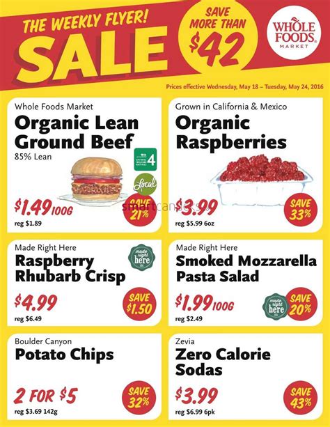 Whole Foods Market West Flyer May 18 To 24