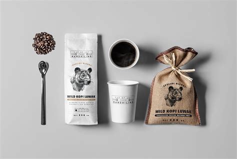 Wild Kopi Luwak Coffee Brand Packaging Design On Behance