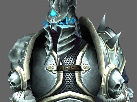 Wow The Lich King Arthas Menethil 3d Model 3dsmax Files Free Download