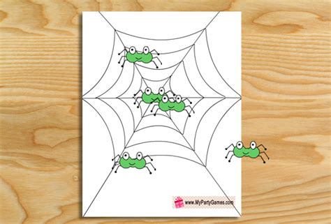 Pin The Spider On The Web