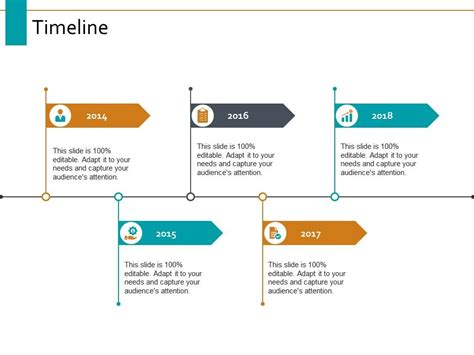 Timeline Five Year Process Ppt Powerpoint Presentation Visual Aids