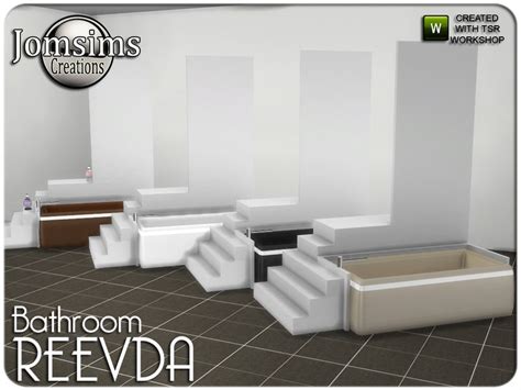 Reevda Bathtub Found In Tsr Category Sims 4 Showers And Tubs Sims 4