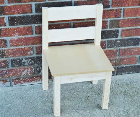 Diy Kids Chair How To Build A Kids Chair For Beginners