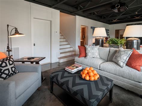 This space is a multipurpose room at it's finest. Basement Rec Room From HGTV Smart Home 2014 | HGTV Smart ...
