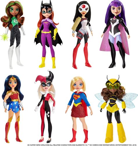 Dc Comics Surtida De Muñecas Con Accesorios Dc Super Hero Girls Mx Juegos Y Juguetes